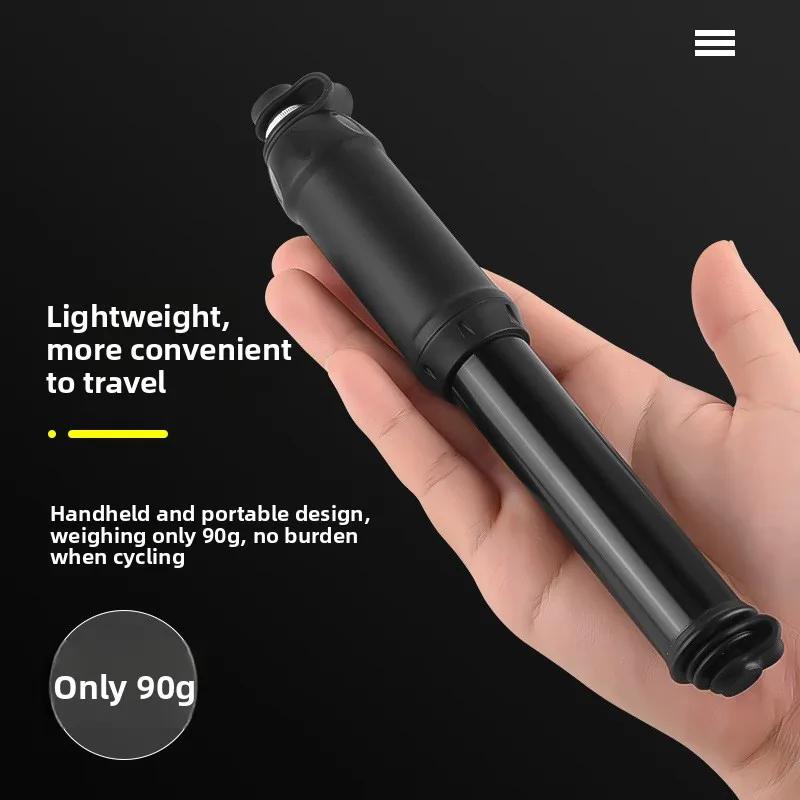 Mountain bike, moto, bici elettrica, pompa ad aria ad alta pressione, mini cestino di ricarica portatile per uso domestico, accessori per biciclette