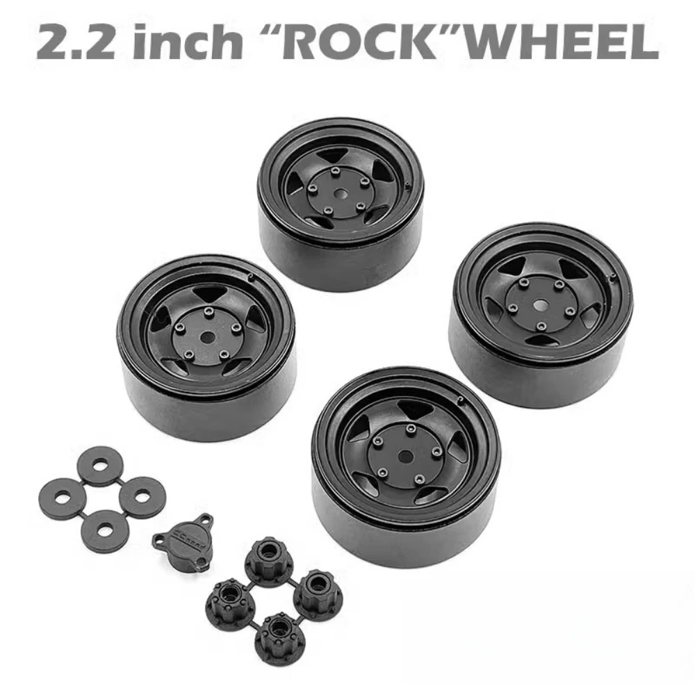 1/10 Crawler Truck 2 2 RC Beadlock Wheels fit Traxxas trx4 1979 bronco Ranger XLT 1 10 RC Car Option parts