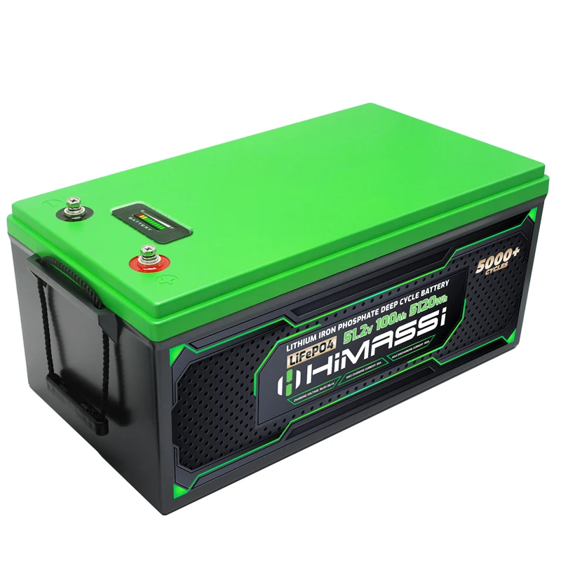 GreenCharg Unleash Efficiency with HIMASSI Sustainable Batteries 25.6V 200Ah lifepo4 battery