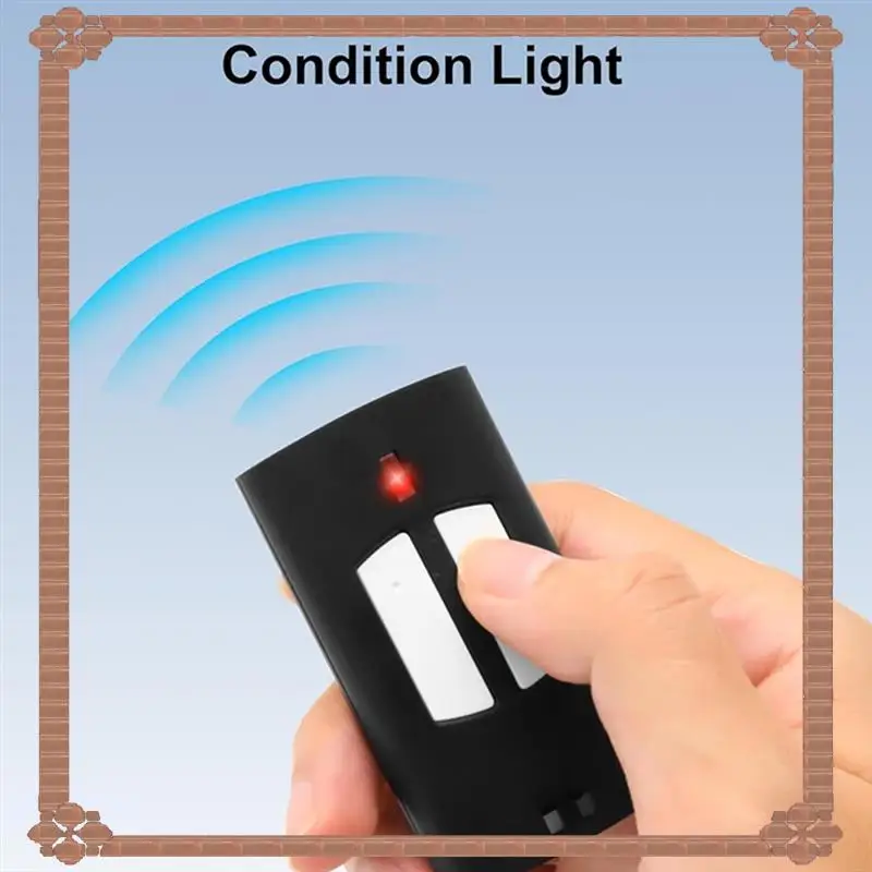 24-Hour Delivery Garage Door Remote Control For TO.GO 2WV Garage Door Opener 433.92Mhz Rolling Code Handheld Transmitter