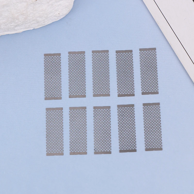 Resistenza a maglia 18.6x2mm 0.17ohm filo A1 Ni80 bobina a strumenti accessori per smontaggio portatile 10 pezzi