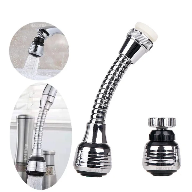 2 tryby przedłużacz do kranu dysza dyfuzor wody bateria kranowa aerator adapter do mocowania kuchennego spieniacz opryskiwacz oszczędzający Bubbler Filte