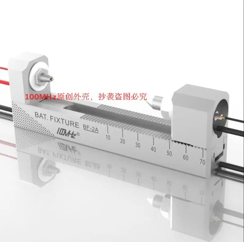 Double Self-locking Aluminium Alloy CNC Four-wire Battery Holder Fixture BF-2A 18650 AA AAA