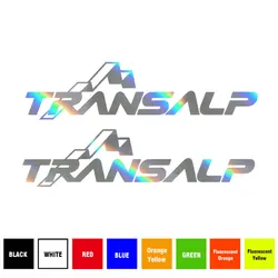 2 x For Honda Transalp 600 650 700 Motorcycle Vinyl Decal Stickers