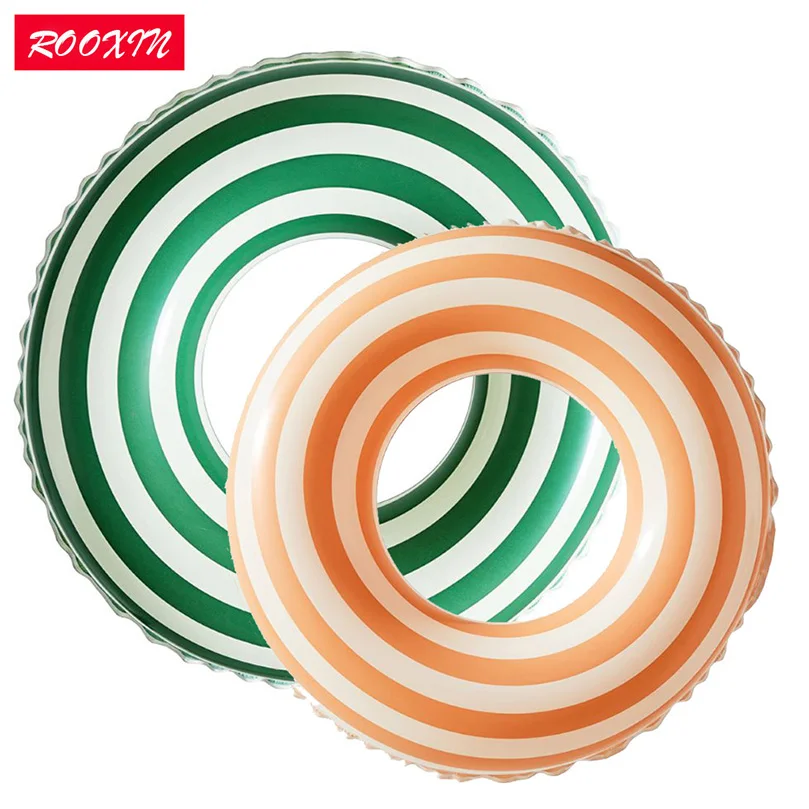 ROOXIN Child Swimming Ring Tube Inflatable Toy Swim Ring For Kids Adult Float Swimming Circle Swim Pool Water Park Equipment Toy