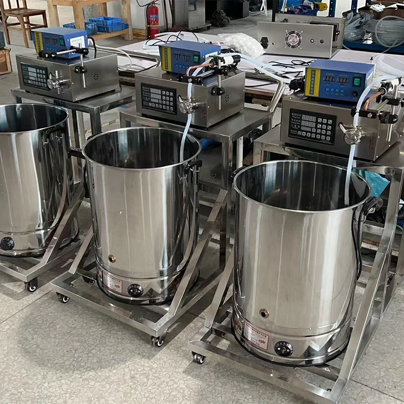 

Paraffin Wax heater melting machine automatic wax filling candle machine