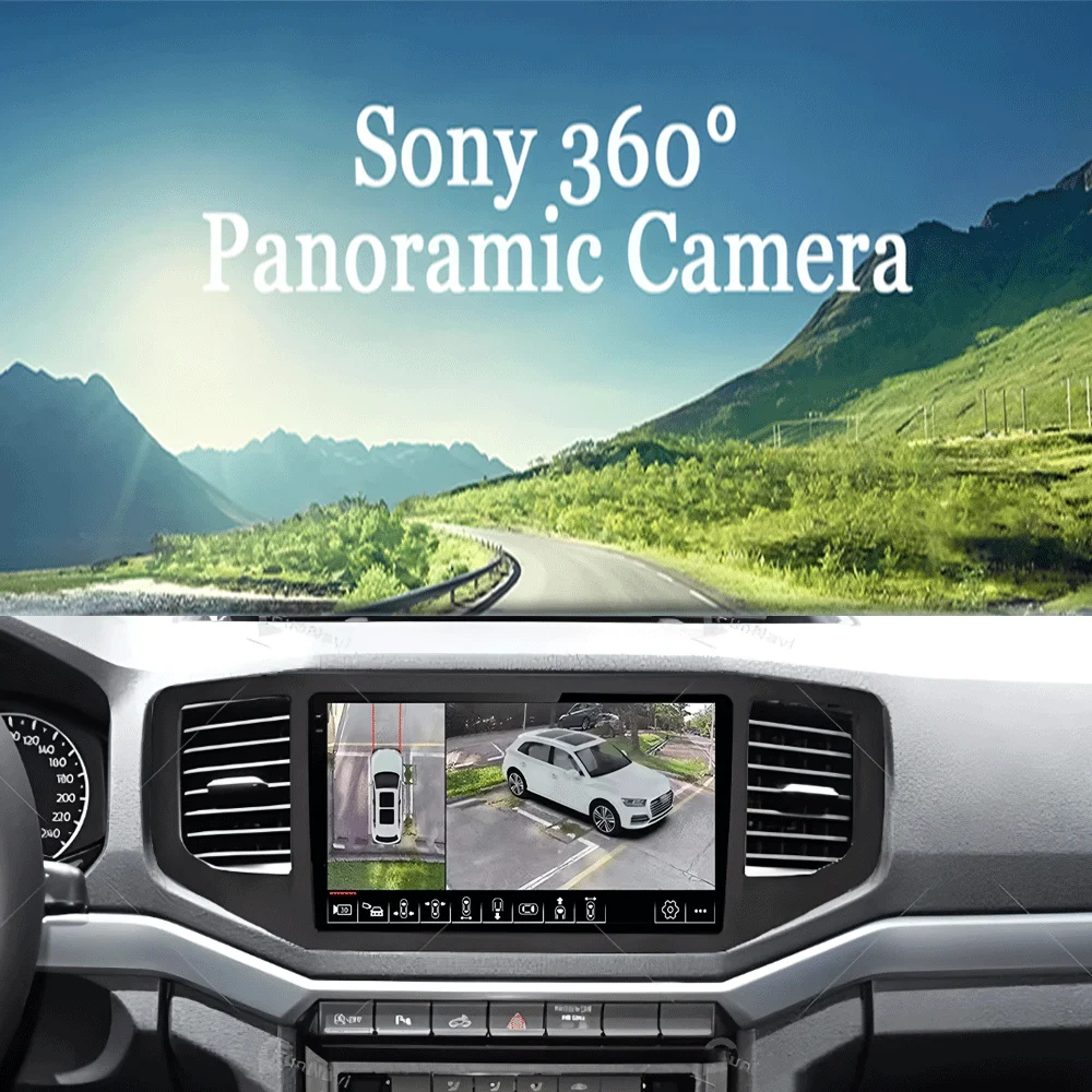 Android 14 placa de vídeo para volkswagen vw amarok 1 2016 - 2020 unidade principal multimídia carro gps rádio automático navegação dvd bt