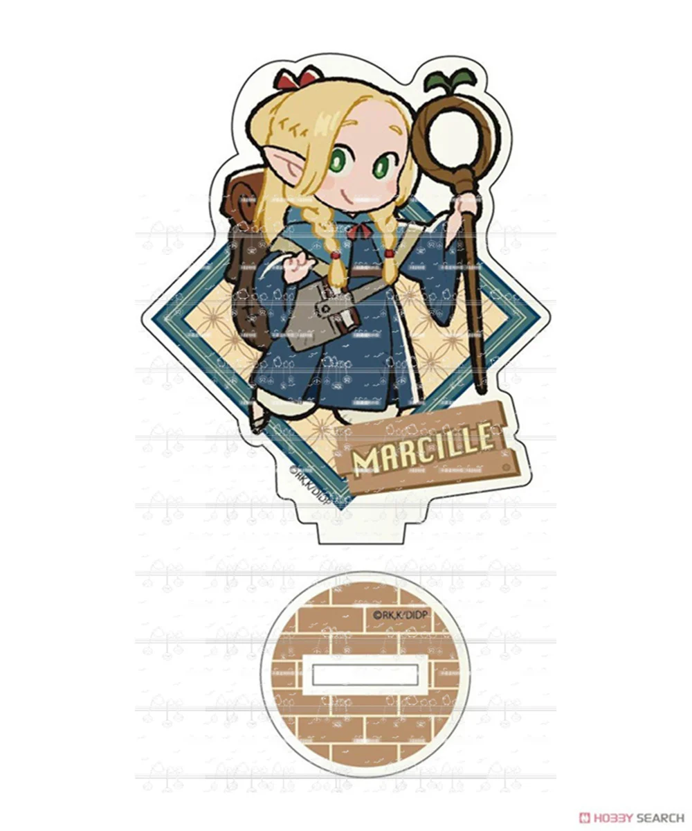 Cute Anime Fans Gifts Delicious in Dungeon New HD Character Marcille  Acrylic Stand Model Plate Desk Decor Christmas Gift Series