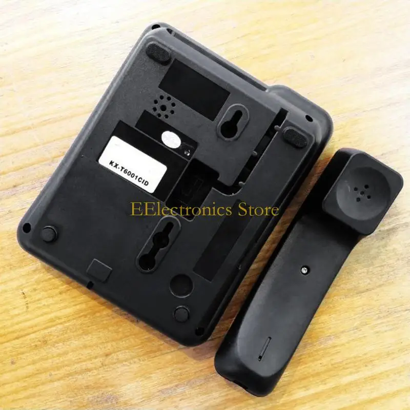 B03C KX-6001CID Fixed Landline Home Telephone Caller Display Adjustable Tone Handsfree Calculator Functions Large Button