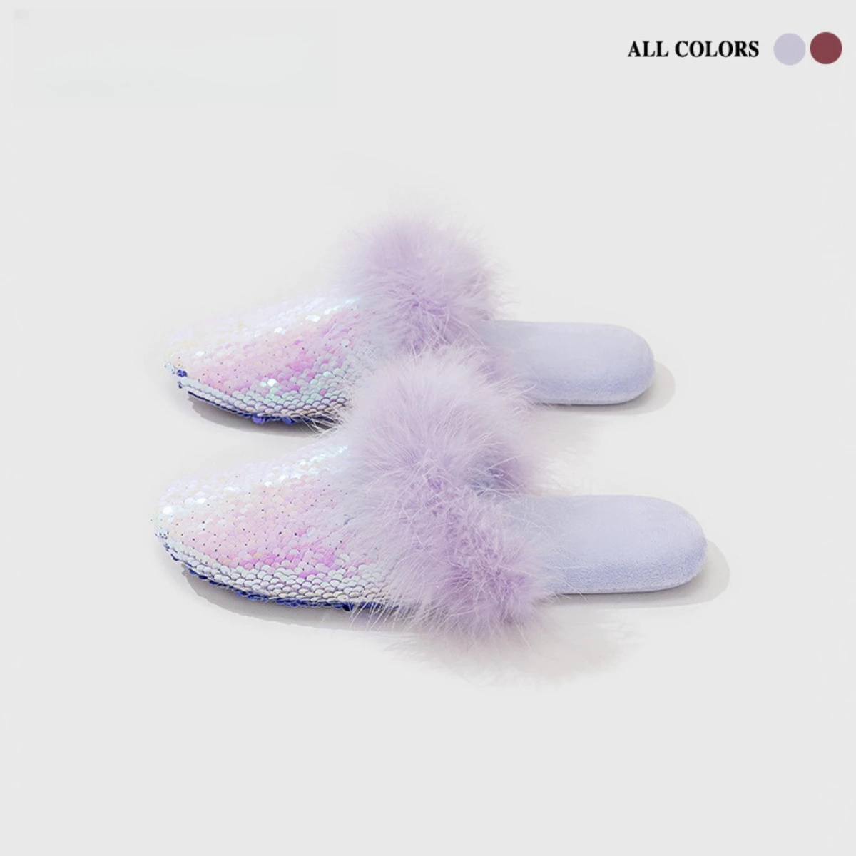 

Весенне-осенние легкие роскошные флисовые теплые домашние хлопковые тапочки Xiaoxiangfeng с милыми блестками, женские домашние хлопковые тапочки