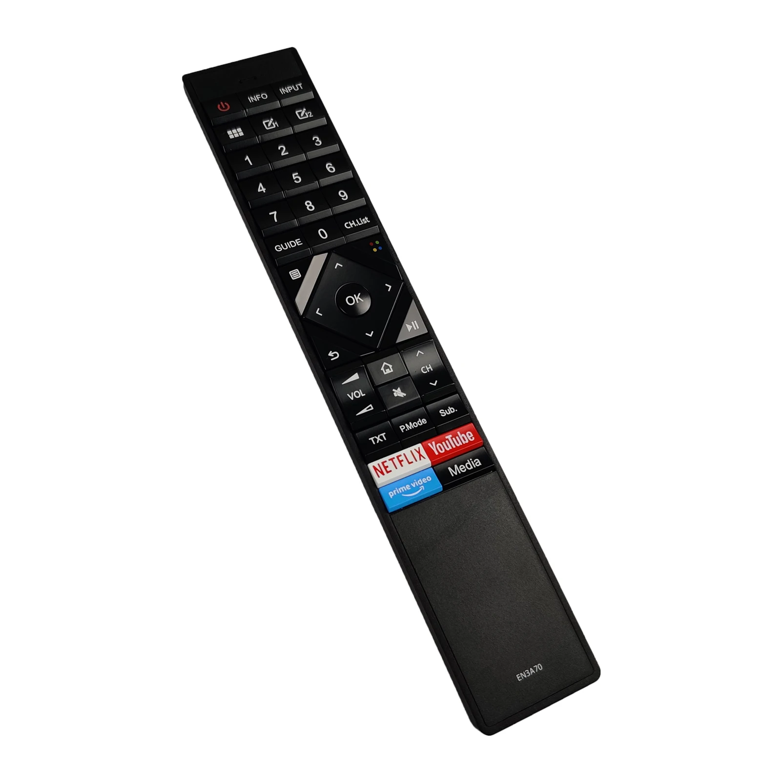 EN3A70 New Replacement Remote Control for Hisense OLED 4K TV H55O8BUK HE100LN60D 50U7QF 50U7QFTUA 55U7QF with Voice Function