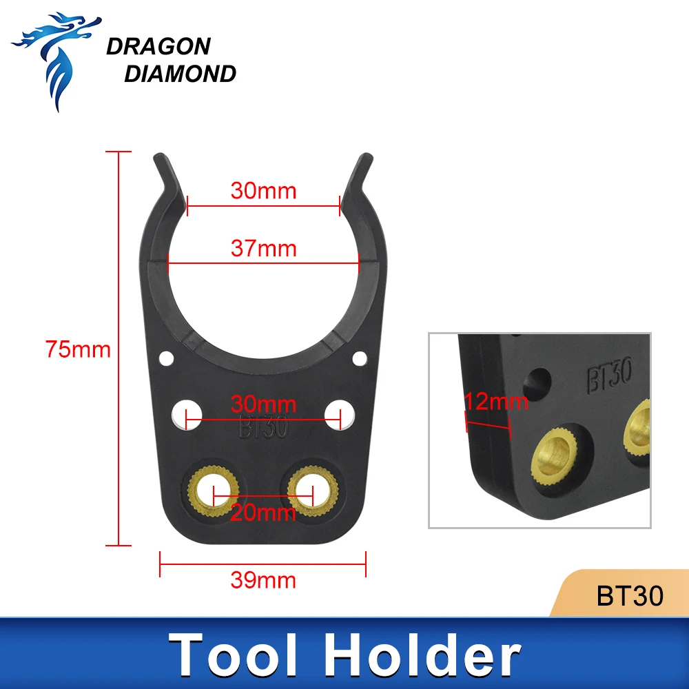 BT30 Tool Holder Clamps Claw Tool Changer Grippers ABS Jaws for ATC Spindle CNC Engraving Machine Center Tool Forks