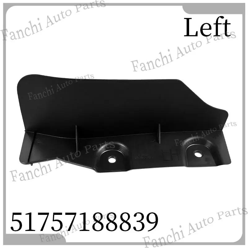 Car Front Bumper Lip Splitter Spoiler For BMW X5 E70 X6 E71 E72 51757188839 51757188840 Bumper Side Splitter Cover High Quality