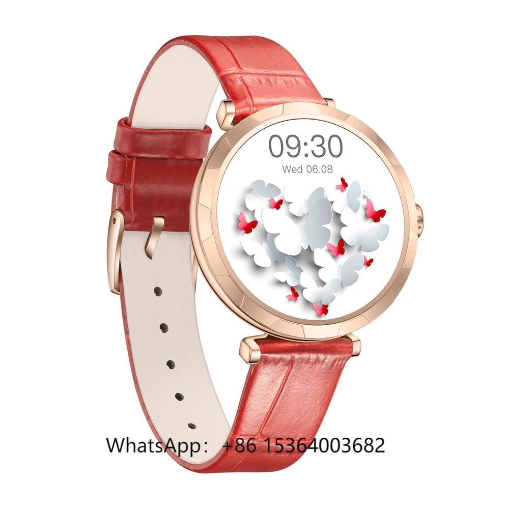 

TJXL-2024 Lc602B Lady Fashion Smart Watch for Women Bt Call Glass Case Smart Bracelet Health Tracker Heart Rate Music Smartwatch