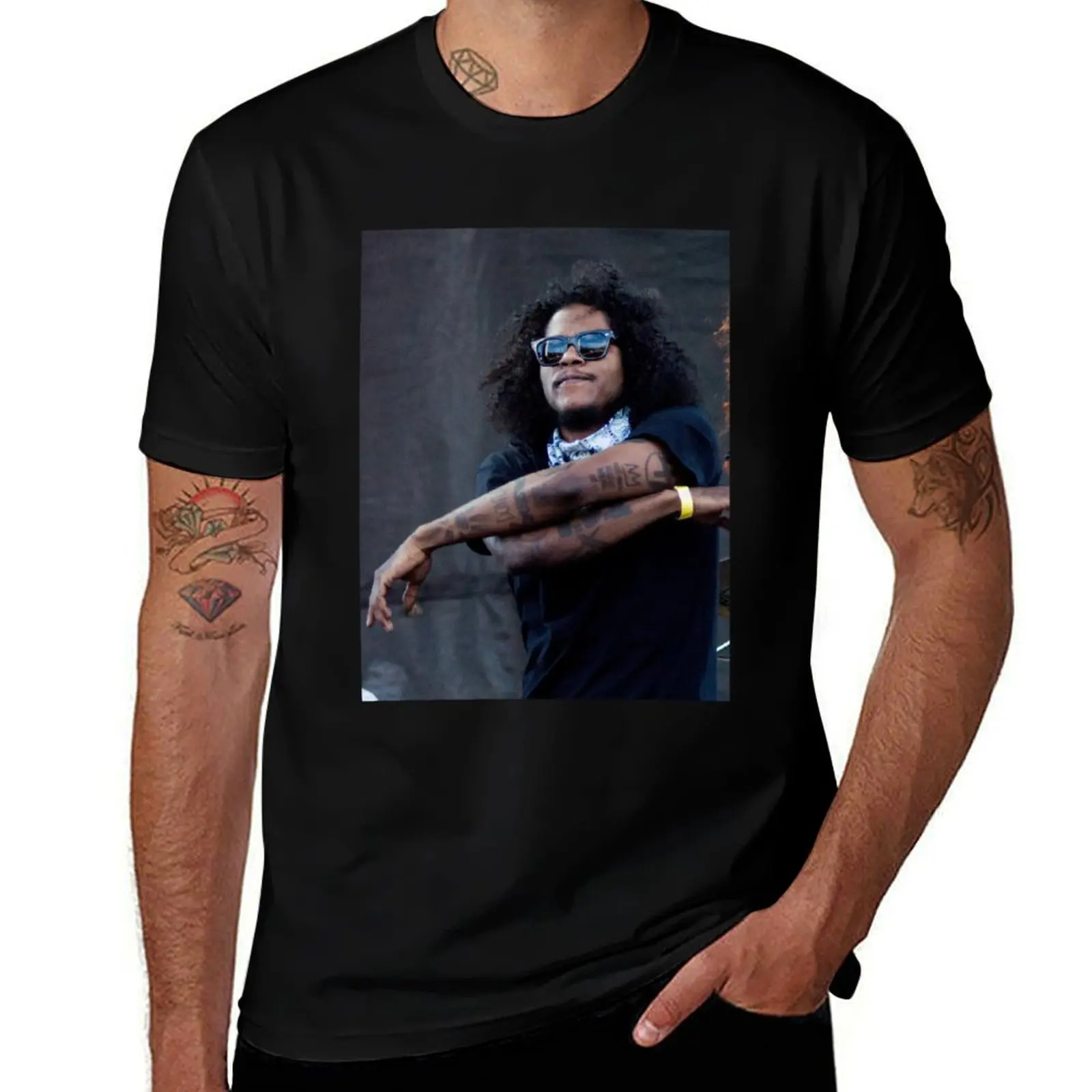 Ab-Soul on Stage T-Shirt graphic t shirts anime stuff Men's t-shirt