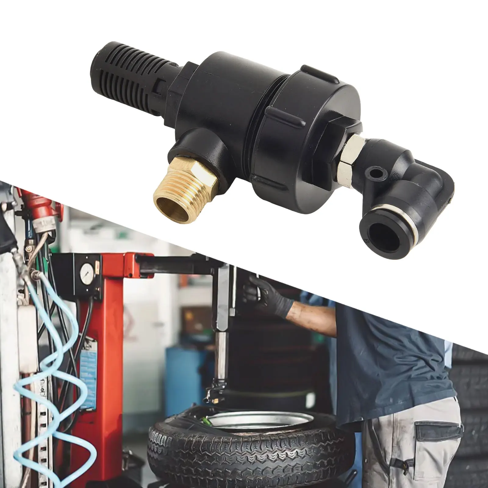 

1 шт., автомобильный шиномонтажный станок, аксессуар для цилиндра, быстрый односторонний выпускной коленчатый клапан, ремонт шин, фитинги для быстрых выпускных клапанов