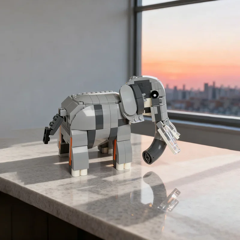 

239pcs MOC Elephant Harry Model Building Blocks Construction DIY Creative Idea Brick Toys Festival Gifts Education