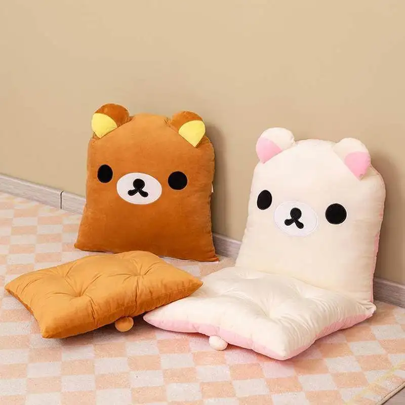 

Мягкая и уютная подушка-кресло Kawaii Rilakkuma «Все в одном»: подушка для спины, сиденья, для общежития, офисного кресла, дивана, спальни, подарок для девочки