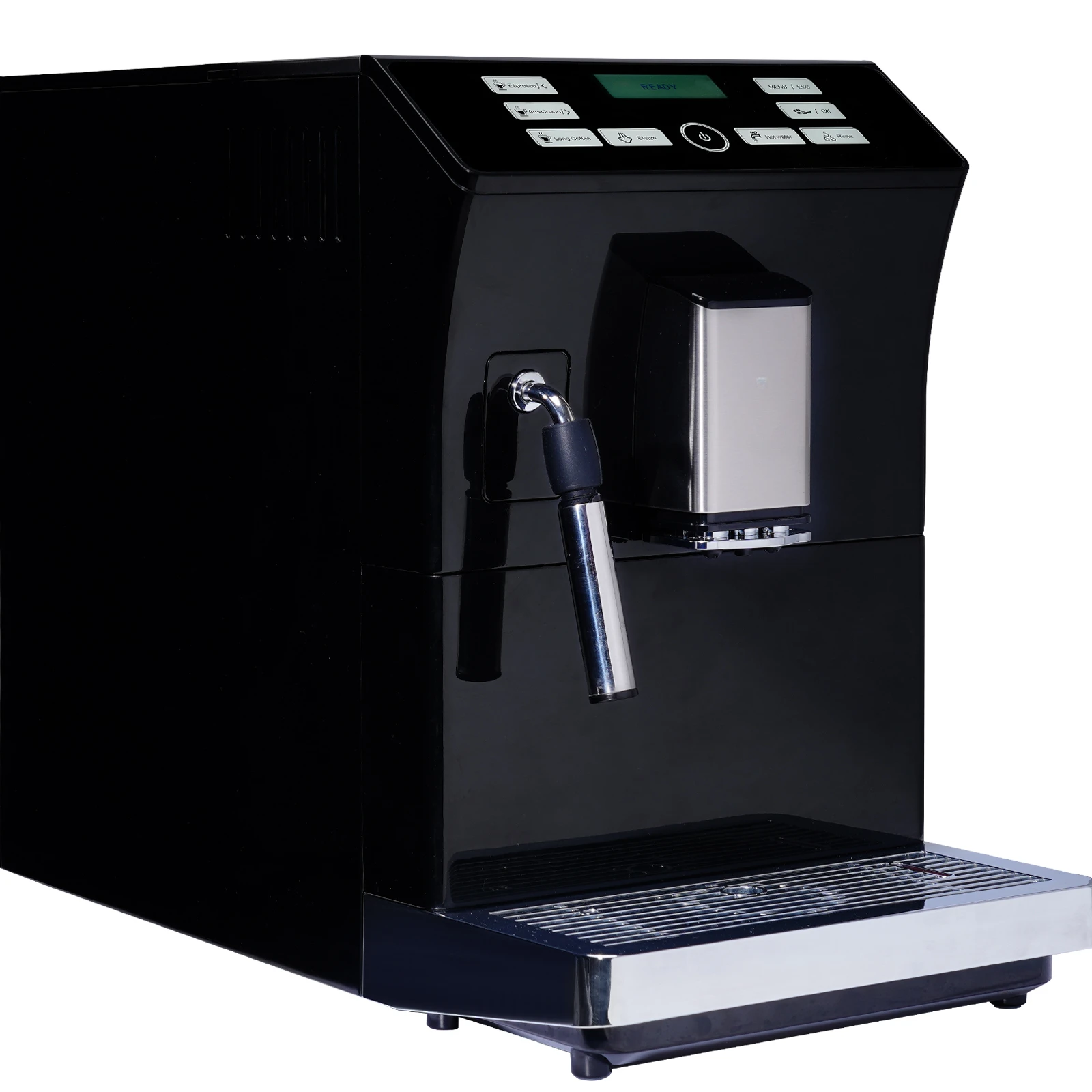 

Mcilpoog WS201 Super Automatic Coffee Espresso Machine - Espresso Machine With Powerful Steamer，16 Flavors for Home and Office.