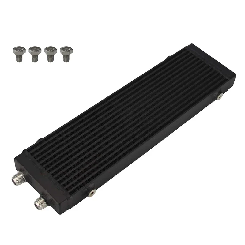 Universal Dual Pass Bar & Plate Oil Cooler 18.5