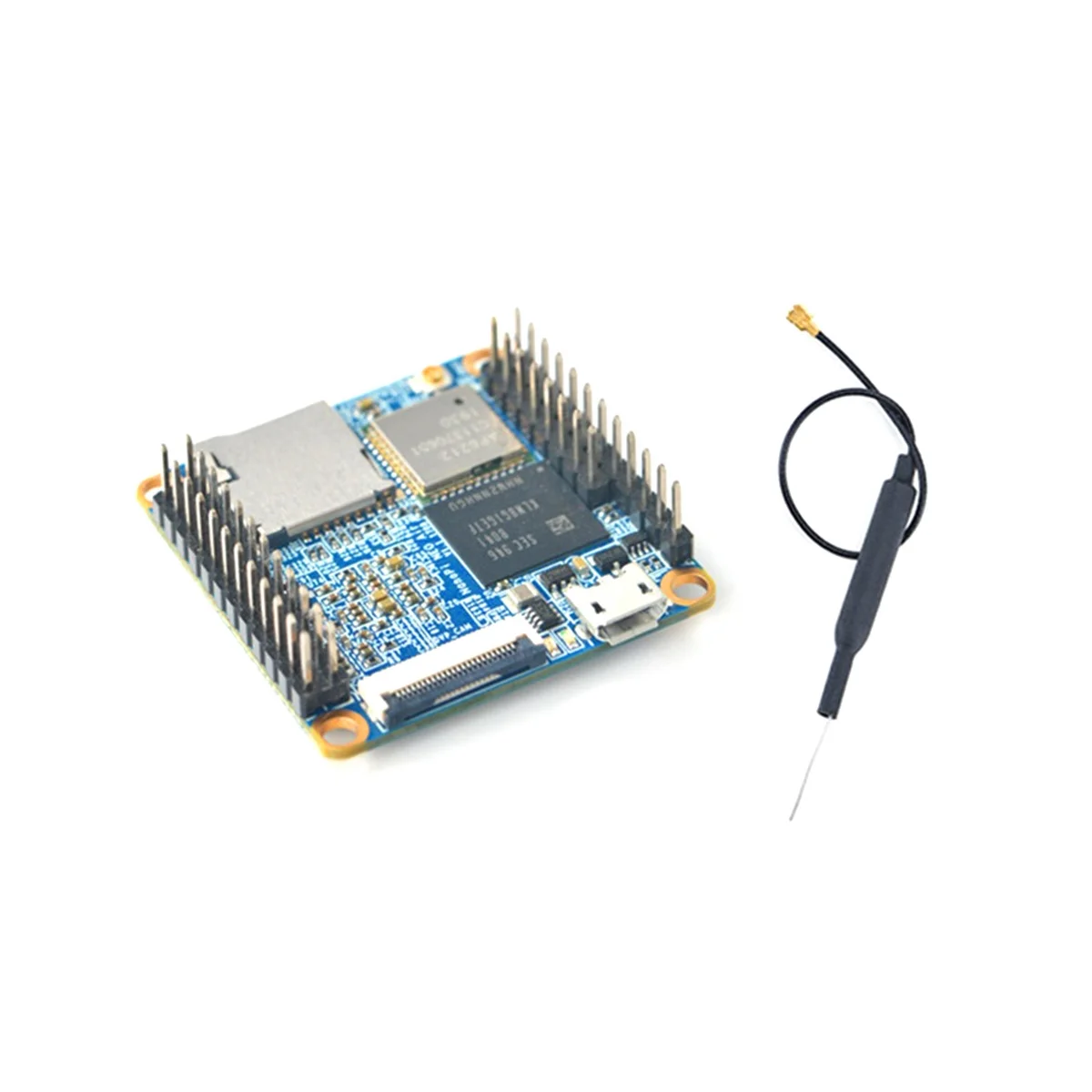 Nanopi NEO Air 개발 보드용 블루투스 와이파이 IoT 모듈, 방열판 포함, 512MB DDR3 RAM, 8GB EMMC Allwinner H3, IOTA7