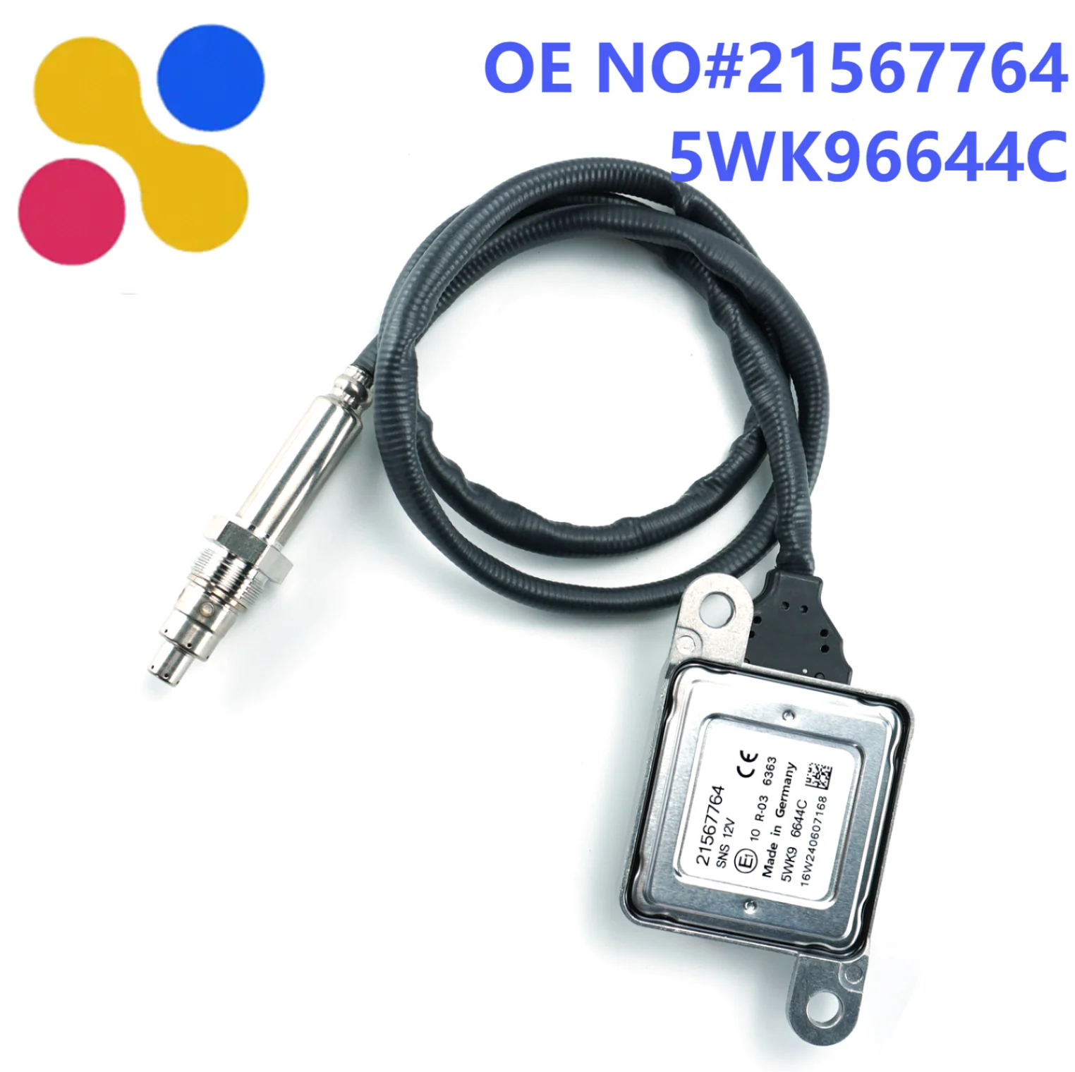 

New Nitrogen Oxide Sensor 5WK96644C 5WK9 6644C 21567764 Nox Sensor For 12V Mack Volvo Truck MP7 MP8 VN VNL VHD D13