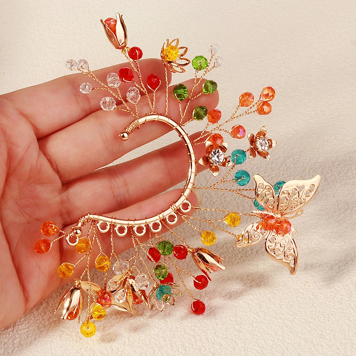 Newest Mori Crystal Hanging Earrings Dopamine Romantic Earrings For Women Holiday Show Jewelry Accessories Bridesmaid Gifts image 5