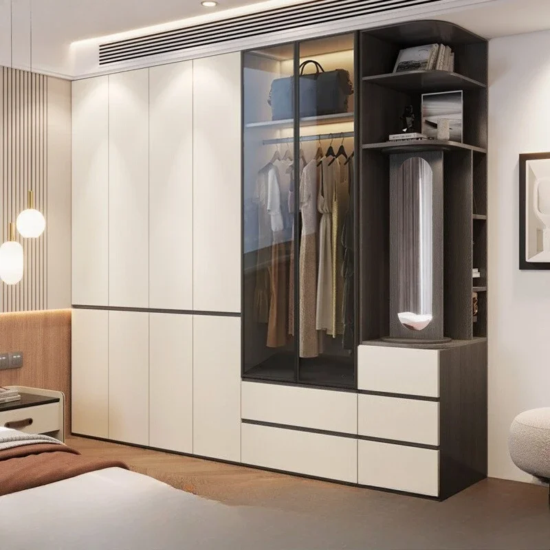 Modern Luxury wardrobe for clothes dressing room system baby room dresser home furniture liquidation﻿ Open wardrobes Organizer