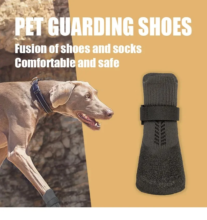 

Pet Supplies, Dog Shoes, Dog Paw Protection, Antifreeze Snow Boots, Winter Dog Shoes, Teddy Golden Hair, Labrador Border Collie