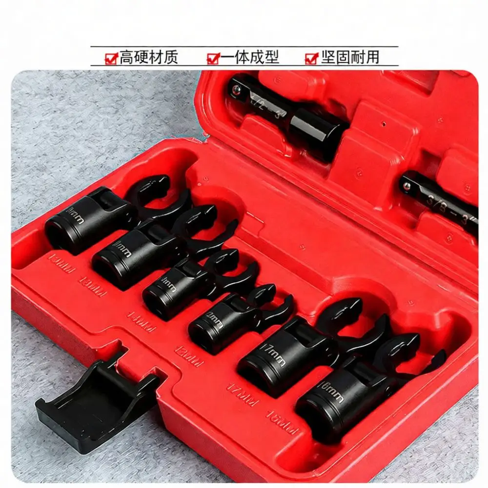 Oxygen Sensor Removal Socket For For Musentang Alloy Flare Nut Wrench Diesel Fuel Injection Pipe Automotive Repair Tool