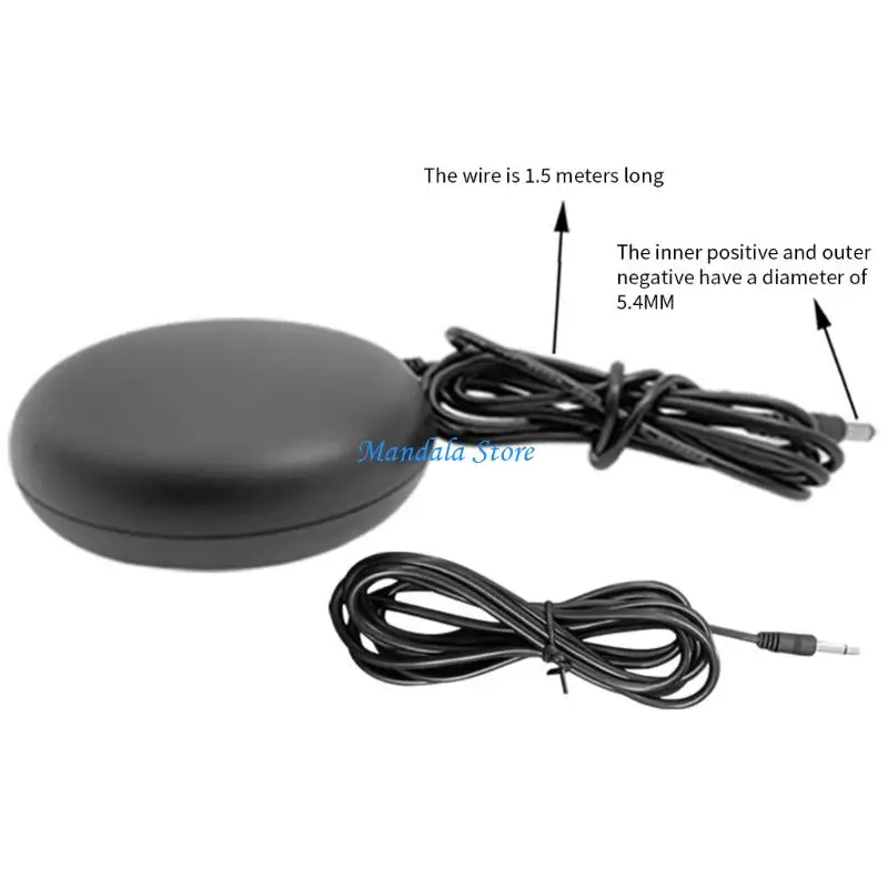 U2JC Loud Alarm Clock Bed Shaker for Heavy Sleeper Hearing Impaired Deaf Vibrating Alarm Clock Bed Shaker Under Pillows