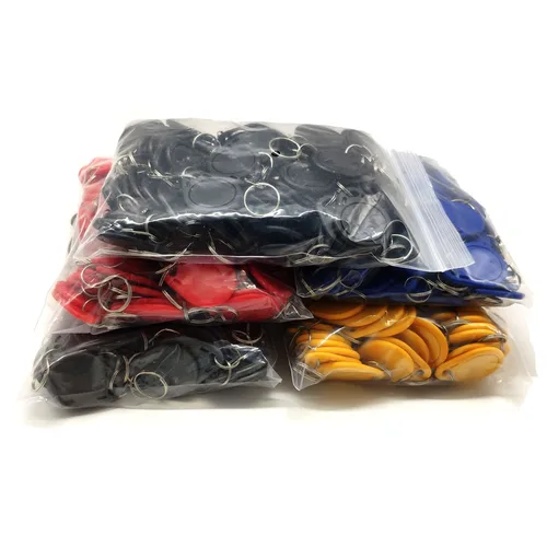 Etiqueta FOB de clave reescribible UID para clonación, etiqueta de tarjeta escribible, tarjeta RFID replicada, bloque 0 rfid, 13,56 mhz, 100 por lote