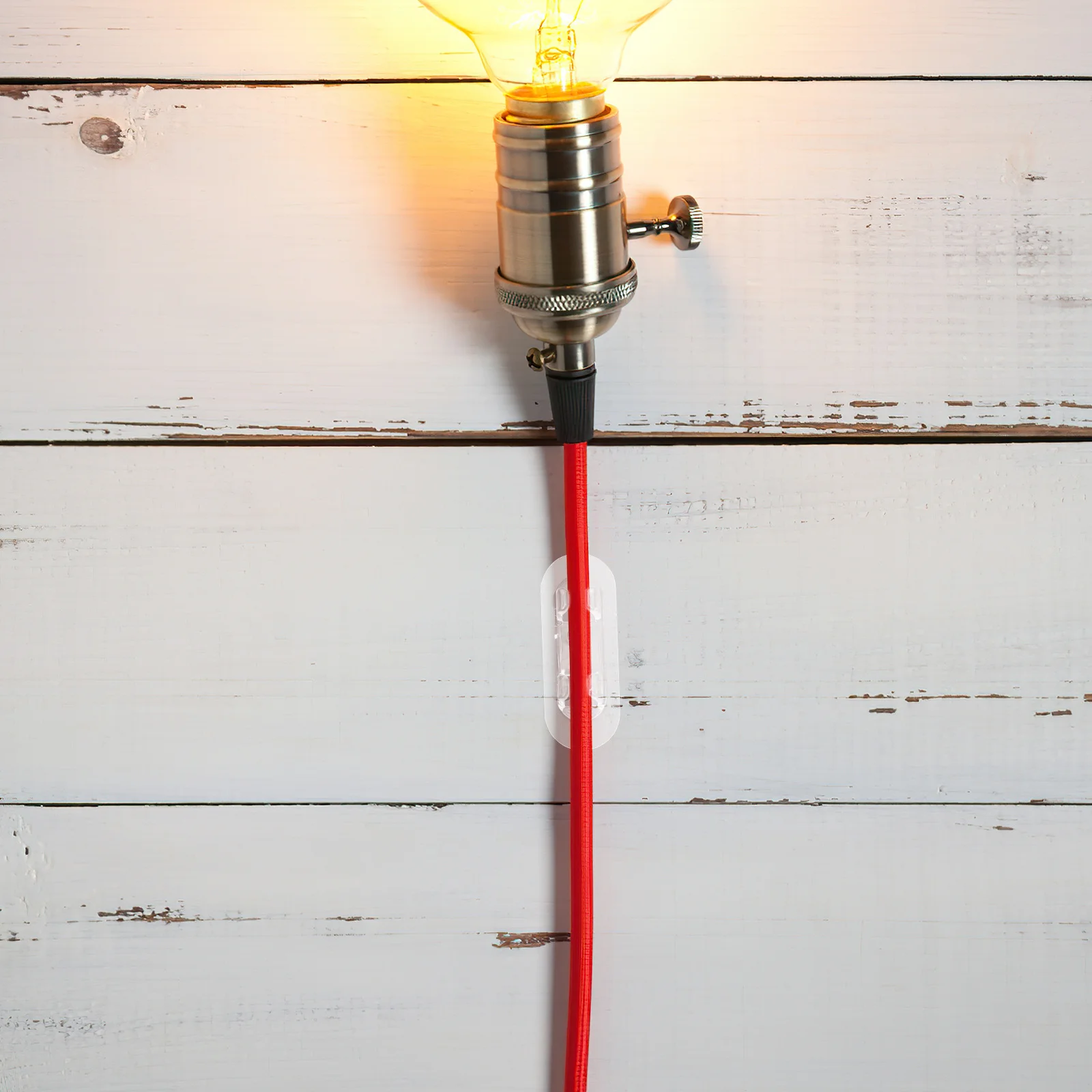 

10pcs Cable Organizer Self-Adhesive Wire Fixer For Home Auto Machine Use Transparent Acrylic Cord Management Clip