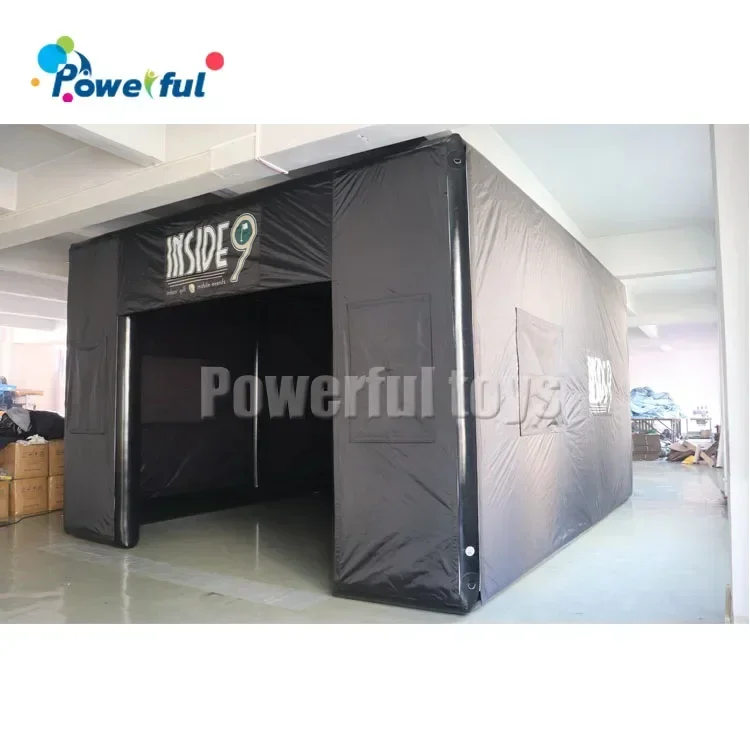 portable inflatable golf simulator tent Inflatable Hitting Net for wedding hire