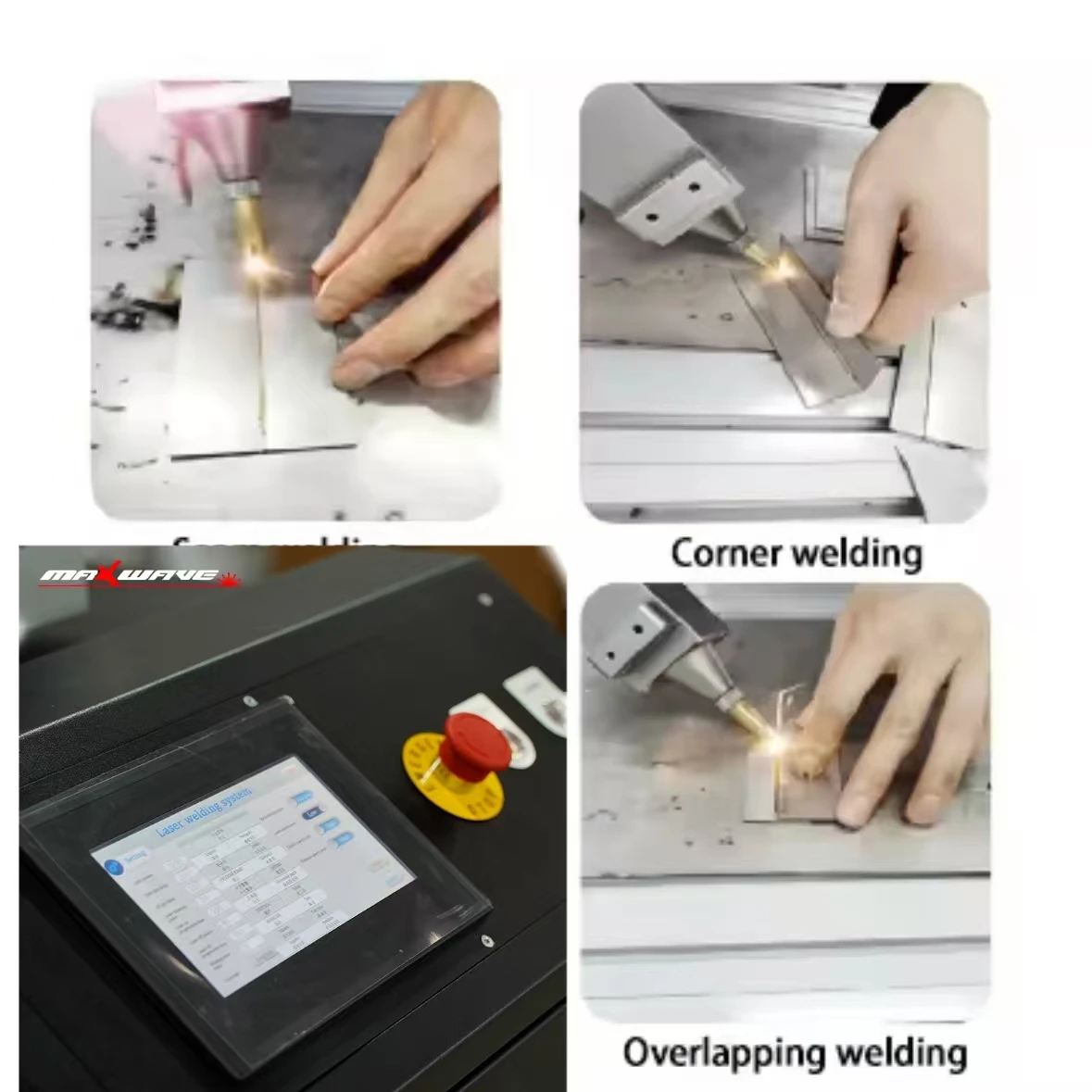 

Fiber Laser Welding Machine Maxwave 4 In 1 Handheld Welding Cleaning Cutting Seam Cleaning 1500W 2000W 3000W Raycus MAX JPT