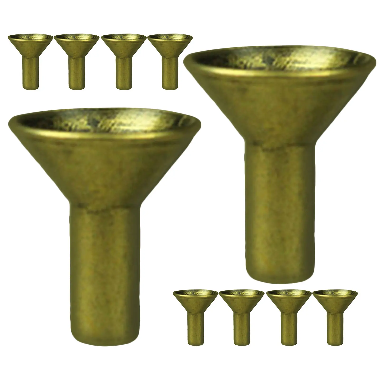 

10Pcs Backflow Incense Cone Holder Tray Metal Censer Base Stable Ash Container for Home Office Meditation Aromatherapy Burner