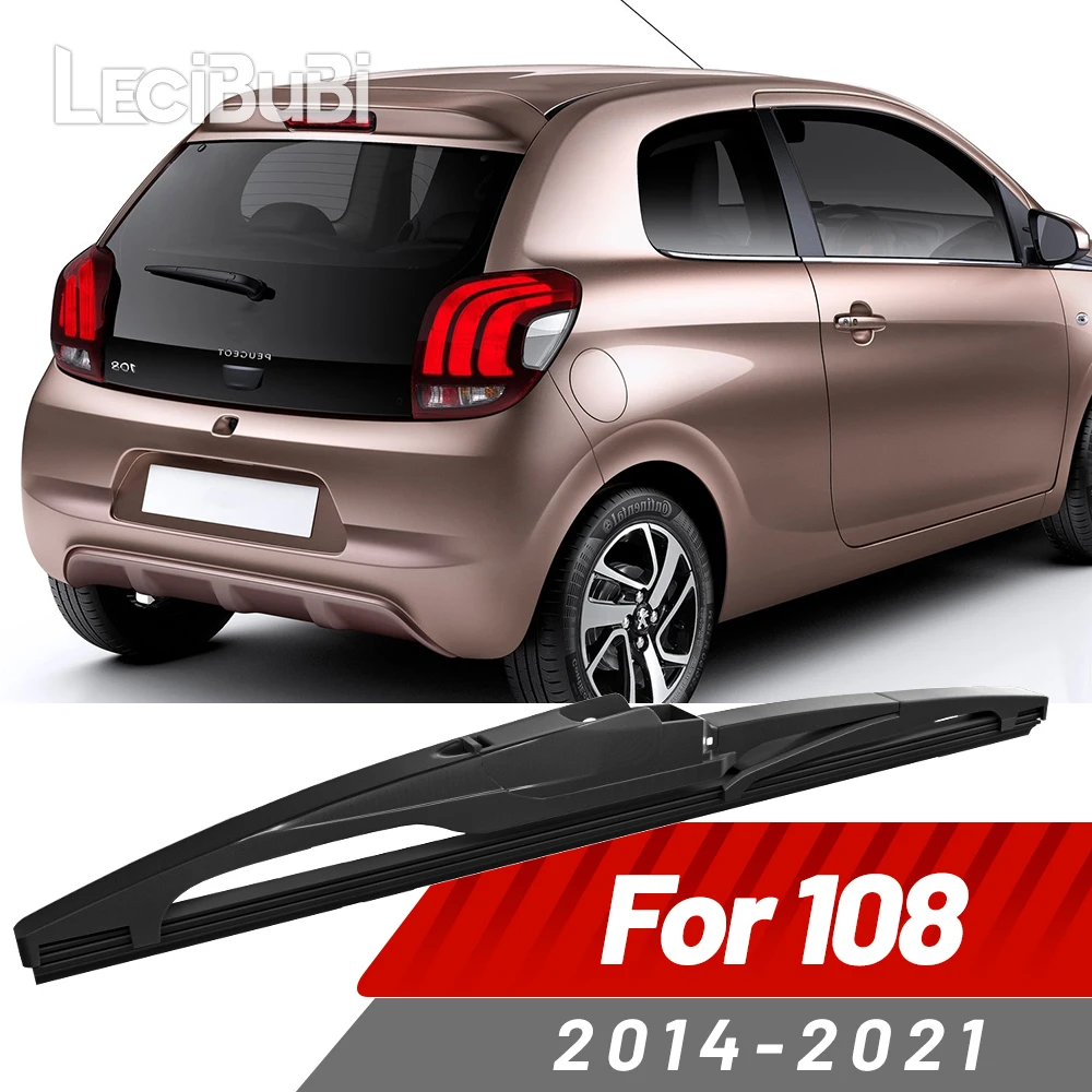 Heckscheibenwischerblatt Scheibenwischer Zubehör für Peugeot 108 2014–2021 2015 2016 2017 2018 2019 2020