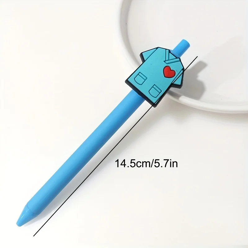 Random Colors Nurse Theme Ballpoint Pen, Nurse Section Push Neutral Pen, Medical Nurse Pen, Medical Push Ballpoint Pen