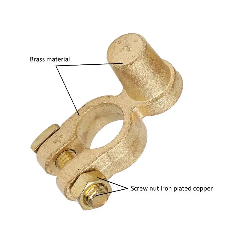 

1 пара автомобильных разъемов для автомобильного аккумулятора «сделай сам» SAE к JIS, положительная отрицательная верхняя стойка, аксессуары для клемм аккумулятора