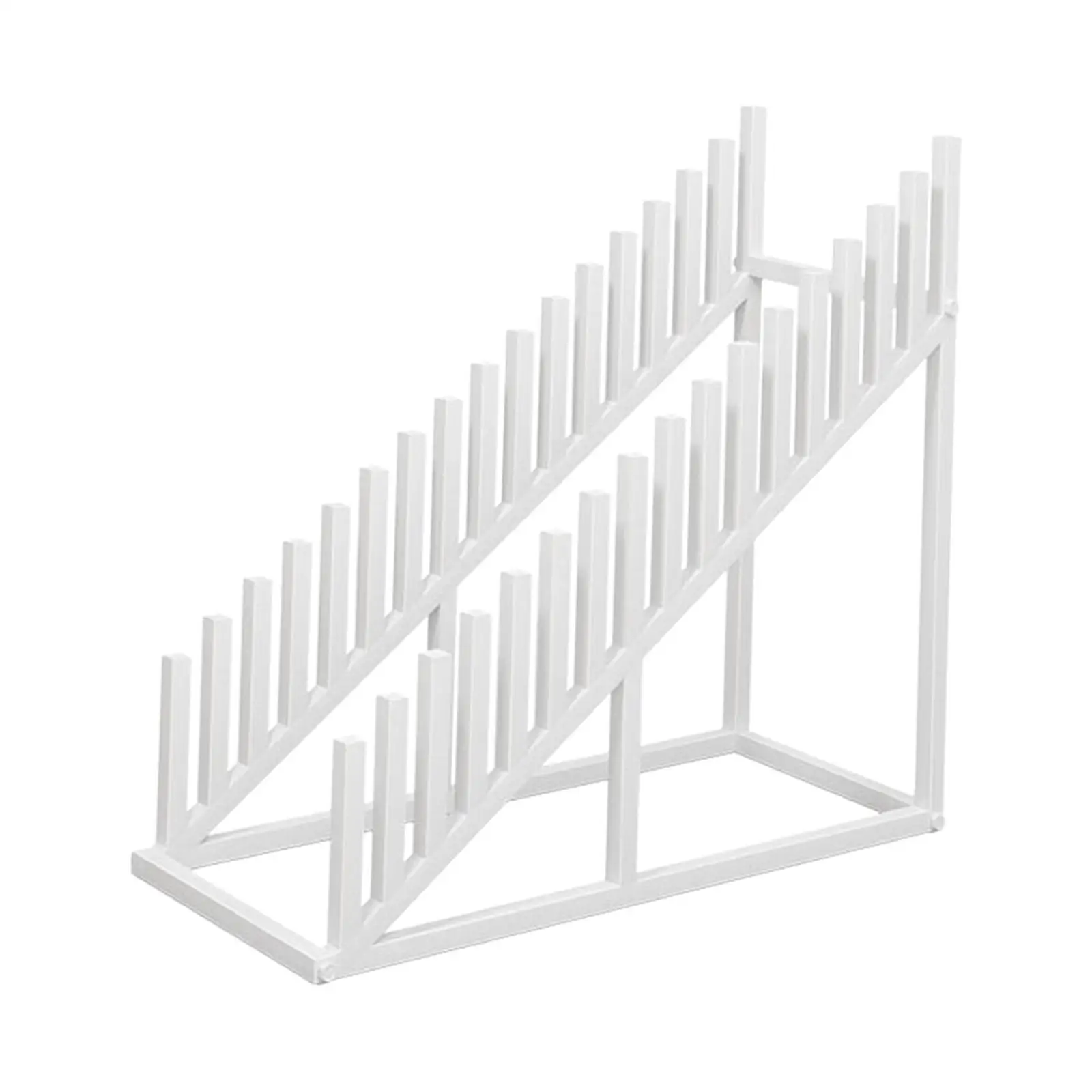 Tile Display Rack Standing Ceramic Tile Stand Triangular Structure Freestanding Stable Support Practical Tile Sample Holder