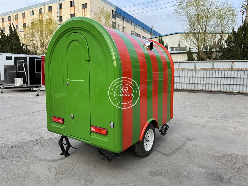 Truk makanan dapur seluler kustom sepenuhnya katering peralatan jalan makanan ringan kopi kios makanan cepat Trailer makanan jalan gerobak kios kopi