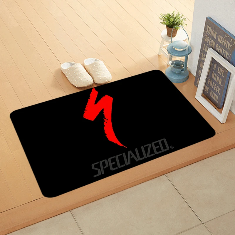 Door Mats Interior Bicycle Foot Rug Welcome Floor Mat for Entryway Specialized Soft Hallway Carpet Kitchen Rugs Home Decoration