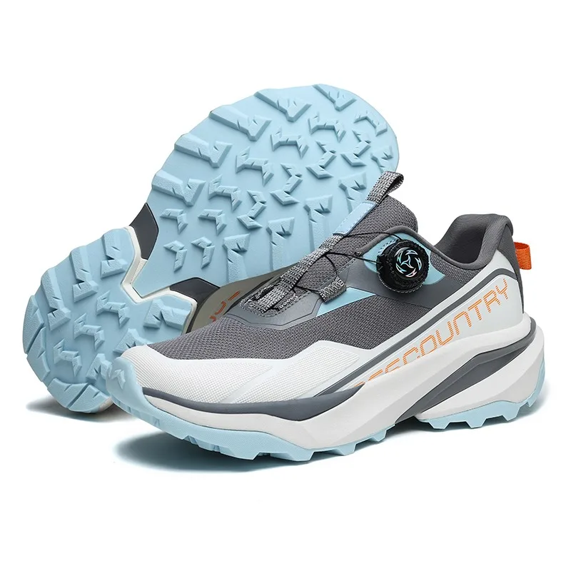 

Новинка 2023 года, мужская походная обувь, уличная сетчатая дышащая дорожная прогулочная обувь, мужские нескользящие износостойкие удобные кроссовки