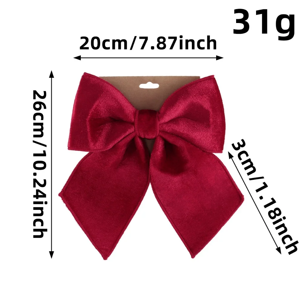 Festive Bowknots Christmas Bows Cheerful Festive Touch Easy To Fluff Green And Gold Options For Christmas Tree
