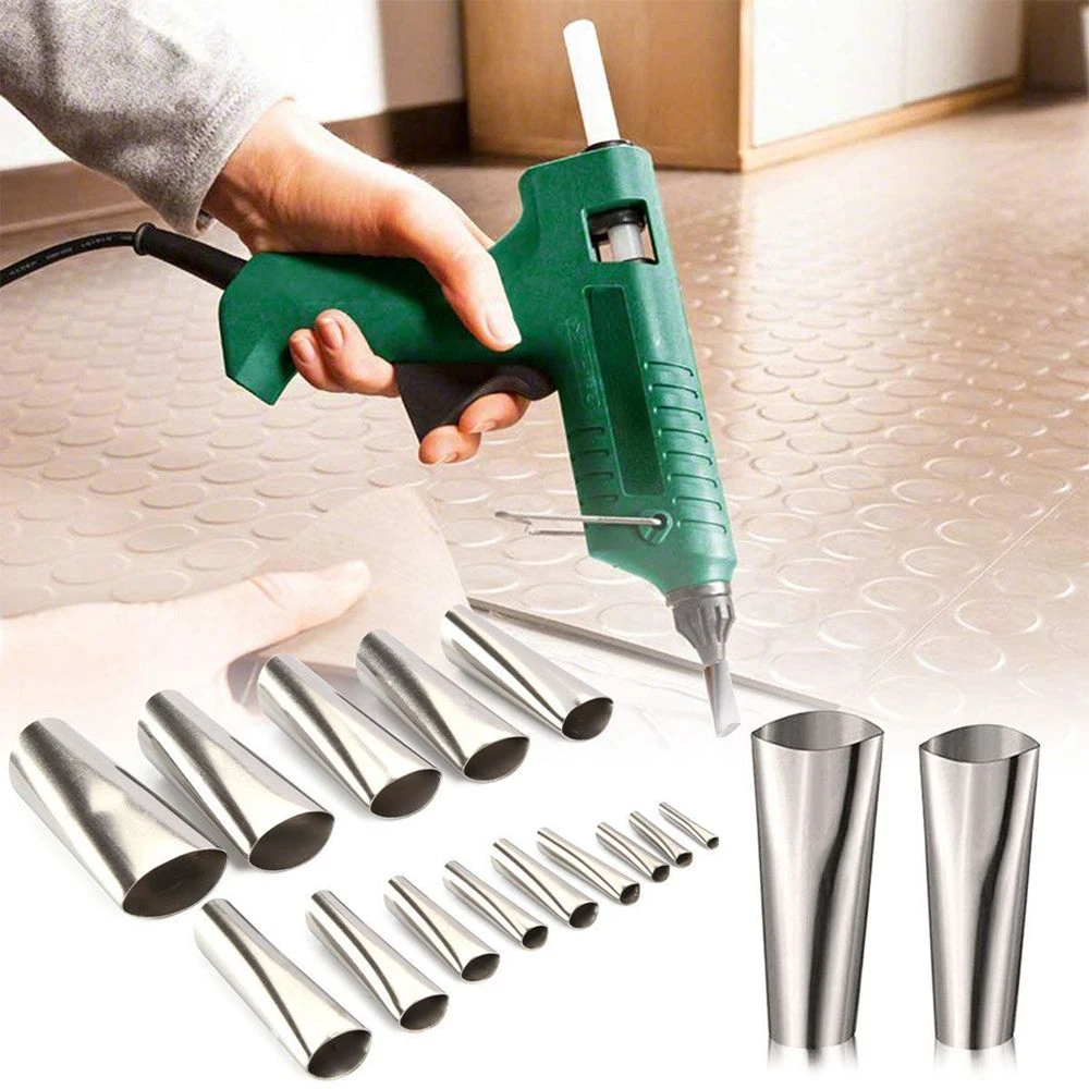 

14Pcs Caulk Nozzle Applicator Caulking Finisher Stainless Steel Sealant Finishing Tool Kit Caulking Gun Tools
