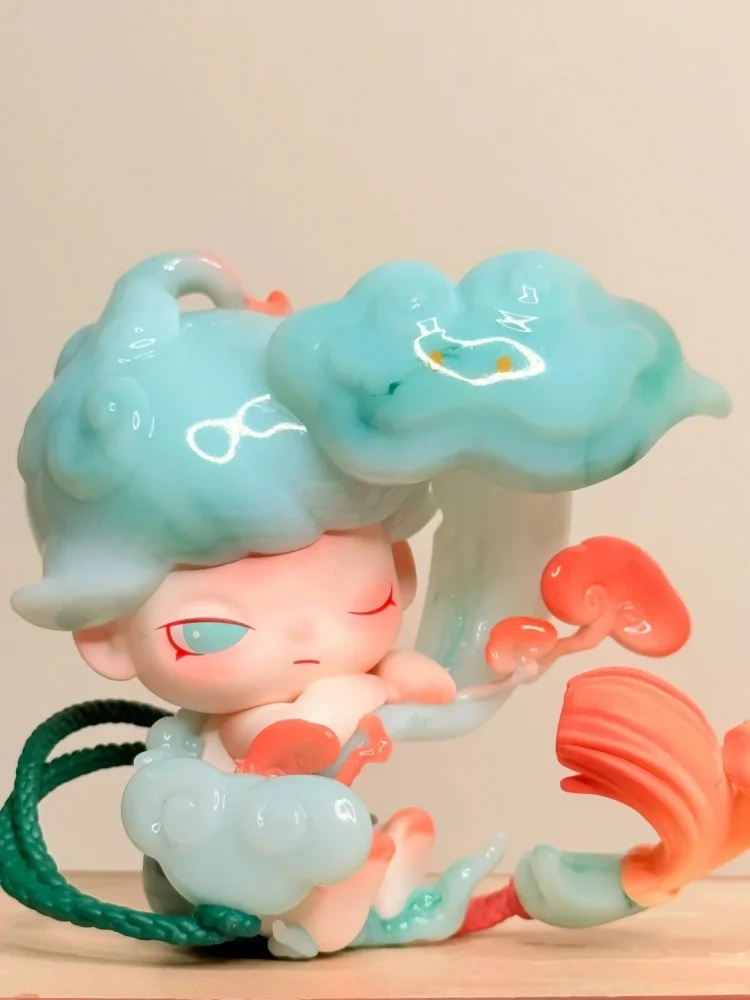 

New Genuine Dimoo Stories In The Cup Series Anime Action Figure Toys Trendy Fashion Cute Dimoo Dolls Collection Model Toy Gift