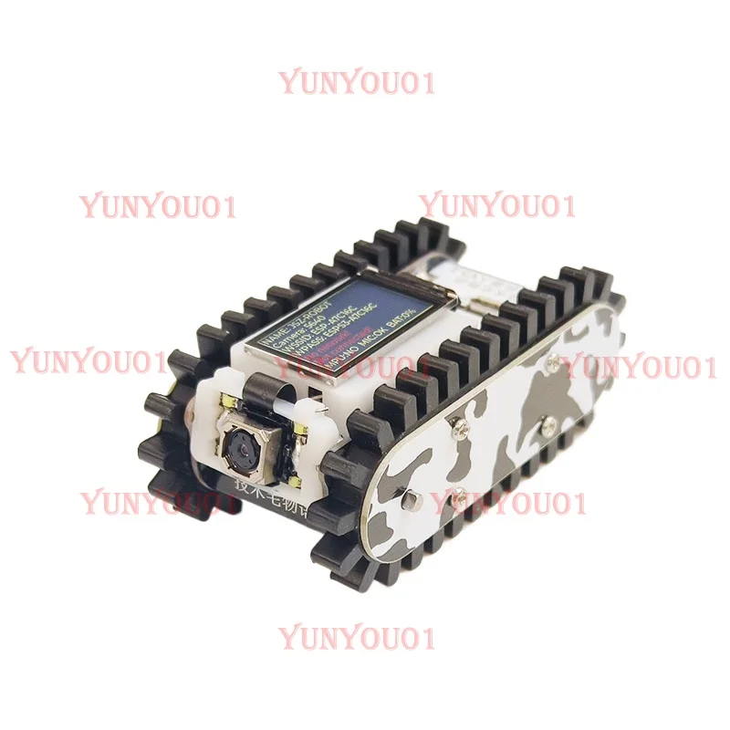 Pipeline Robot, Camera WiFi Image Transmission, Mobile Phone Control, Video Trolley ESP32 Development Board FPV