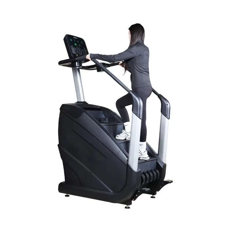 

Commercial Portable Fitness Stepper - Durable Construction with Resistance Bands, Professional Stair Climber for Home & Gym Use