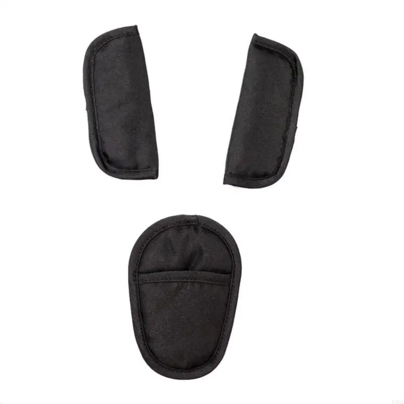 D5QA Funda para hombro para cochecito bebé suave y cómoda, conjunto práctico funda para hombro para cochecito bebé,