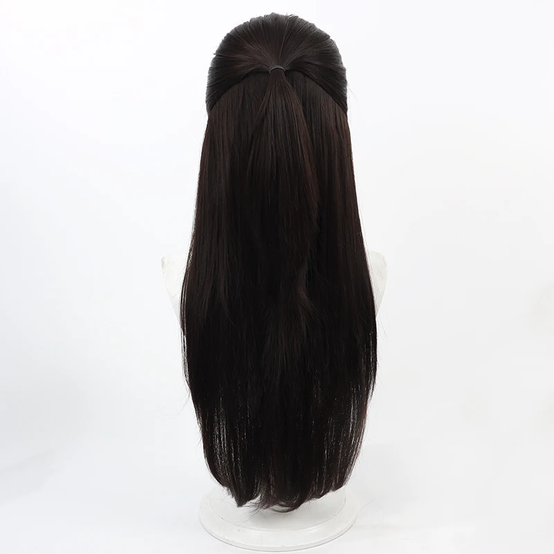 الأزرق الأرشيف Kurimura Airi شعر مستعار تأثيري أسود براون مقاومة للحرارة الشعر الاصطناعية هالوين حفلة لعب الأدوار كرنفال + غطاء شعر مستعار